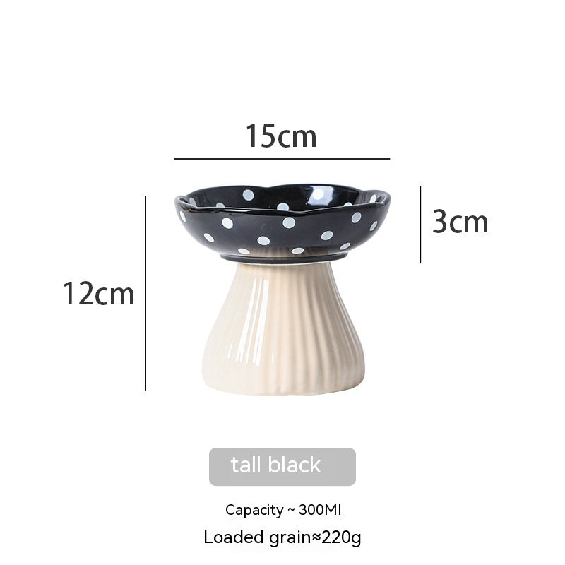 High Foot Protection Anti-Roll pet Bowls for Pets