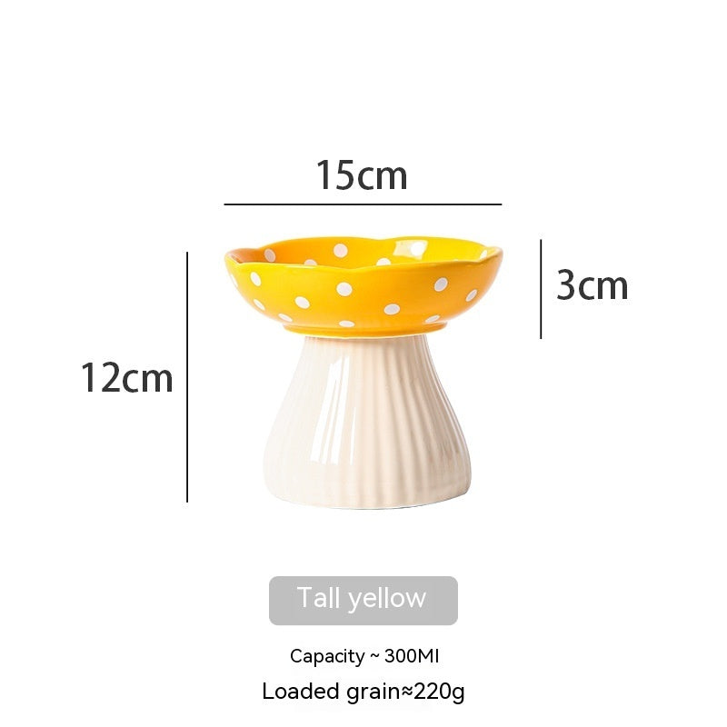 High Foot Protection Anti-Roll pet Bowls for Pets